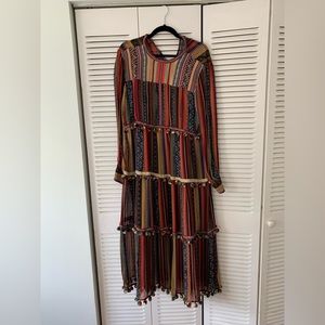 Zara striped dress